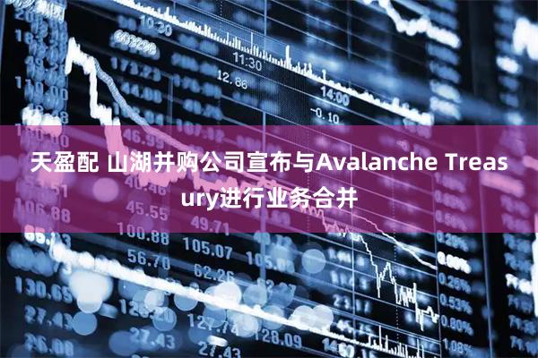天盈配 山湖并购公司宣布与Avalanche Treasury进行业务合并